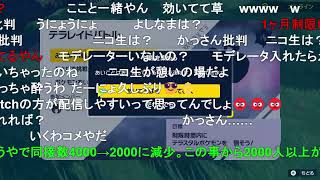 【ニコ生】もこう『twitchでいじめられたのでニコ生で動画撮ります』【2022/11/22】