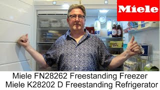 Miele FN28262 Freestanding Freezer and Miele K28202 D Freestanding Refrigerator - Review