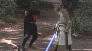 Star Wars meet Monty Python Black Knight (High Quality)
