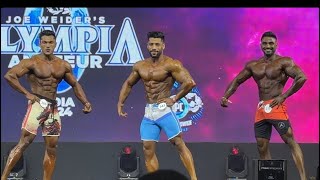 Abhishek Yadav Entry Comparison Pre Judging | Amateur Olympia | IHFF Sheru Classic Mumbai 2024