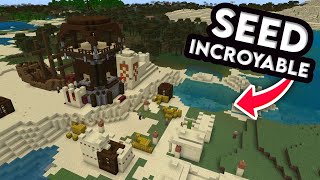 Des SEED Minecraft INCROYABLES et UNIQUES 😮