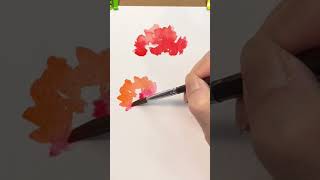 Carnation watercolor painting #watercolor #flowers #art #shots #cards