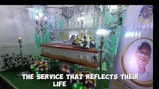 Simple and dignified funeral service