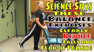 Science Says These Balance Exercises Clearly Reduce Falls & Fear of Falling