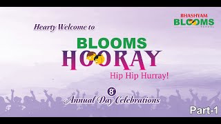 8th Annual Day Celebrations 2024 - Part-1 (Blooms Hooray) Bhashyam Blooms Maheswaram, Hyd.