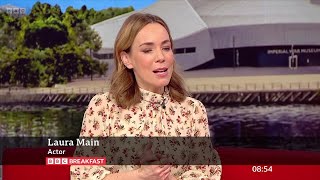 Laura Main (Call The Mid-Wife Actress) On BBC Breakfast [05.02.2024]