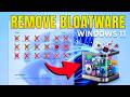 How to Remove Bloatware from Windows 11 | Debloat Apps You Don’t Need