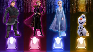 Frozen 2 Elsa Anna Olaf Kristoff  Do You Want to Build a Snowman? Let It Go - Disney Princess Song