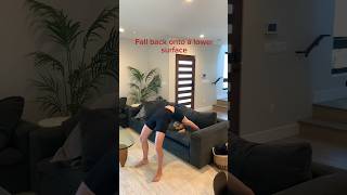 How to FALL TO BRIDGE #backbend #gymnastics #tutorial #howto #tumbling #acrobatics