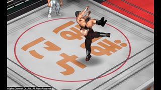 ベイダー vs 藤波　（ファイプロワールド／PS4版） FIRE PRO WRESTLING