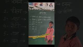 तुकांत शब्द#hindi#bhasha#rhyming words#viral#nipunbharat#school#activity#shorts