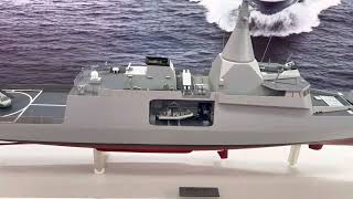 Gowind 2500 corvette at Black Sea Defense Association 2022