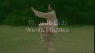 Tai Chi 24 Form, with English Titles