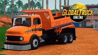 SKIN MB 1113 LARANJA NA CAÇAMBA QUALIFICADA - GLOBAL TRUCK ONLINE