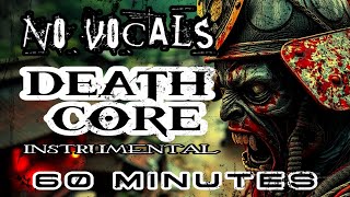 Deathcore Instrumental Brutal Beatdown | 60 Minutes Of Metal Breakdown