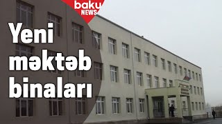 Xaçmaz və Qusarda yeni məktəb binalarının açılışı olub