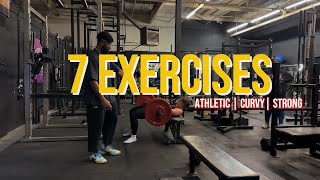 7 Exercises Every Woman Needs for an Athletic, Curvy & Strong Physique