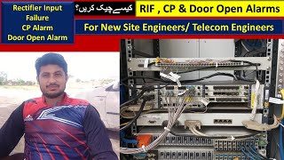 How to Generate Door Open , CP And RIF Alarm | Rectifier Input Failure | PK Telecommunications