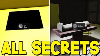 How To FIND ALL SECRETS in CNA SIMULATOR! (Creatures & Morgue) ROBLOX