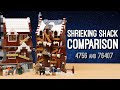 LEGO Harry Potter: Shrieking Shack Comparison! 4756 and 76407