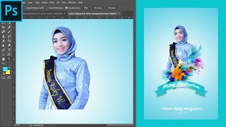 CARA EDIT FOTO WISUDA SEDERHANA TAPI KEREN DI PHOTOSHOP