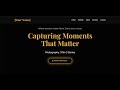A Pro Photography Portfolio Website for Just ₹349 (Full Source Code)