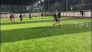 Futbol pas çalışması Aerobik dayanıklılık Football pass training Aerobic endurance