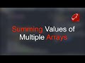 Ruby Tutorial - Summing 2D Arrays