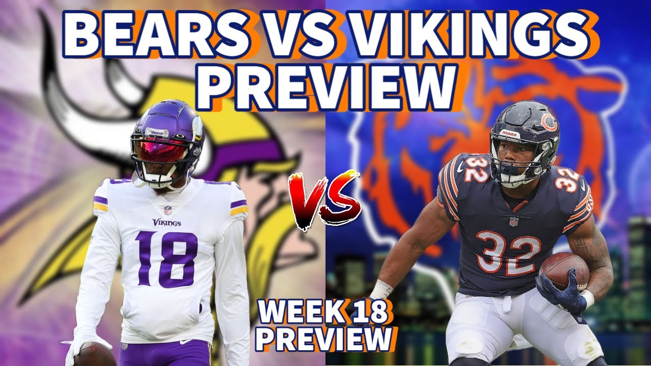 Bears Miserable Season ALMOST OVER!!! || Bears Vs Vikings Week 18 ...