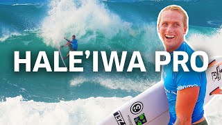 PUMPING WAVES FOR HALE'IWA QS 1000 | Finn McGill