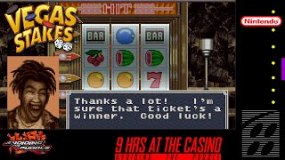 Aris Hits the SNES Casino for 9 Hours [AriSMR] | Vegas Stakes First Try