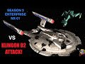 Star Trek Enterprise NX-01 VS Klingon D2 Battlecruiser - Season 3 - Star Ship Battles - Bridge Comma