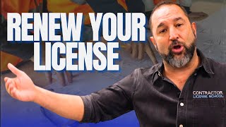 How to Renew your Contractors License (2024)