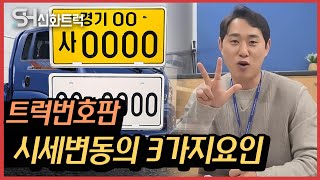 영업용번호판 가격이 들쑥날쑥 한 이유와 영업용번호판시세변동의 3가지요인에 대하여 설명드립니다.