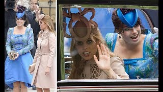 Princess Beatrice and Eugenie revealed they CRIED after ridicule for Royal Wedding outfits - Daily N