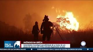 Incêndios na Grécia