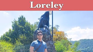 Loreley, the mythical siren of the Rhine.