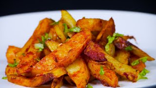 Roast Potatoes With Onions/ Cartofi La Cuptor Cu Ceapa