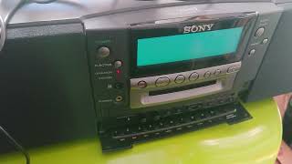 Sony ZS-M1 Minidisc Boombox (SOLD)