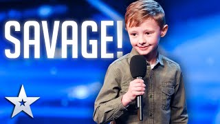 The most SAVAGE audition EVER! | Britain's Got Talent | #shorts