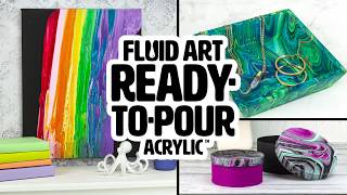 DecoArt Fluid Art Ready-To-Pour-Acrylic