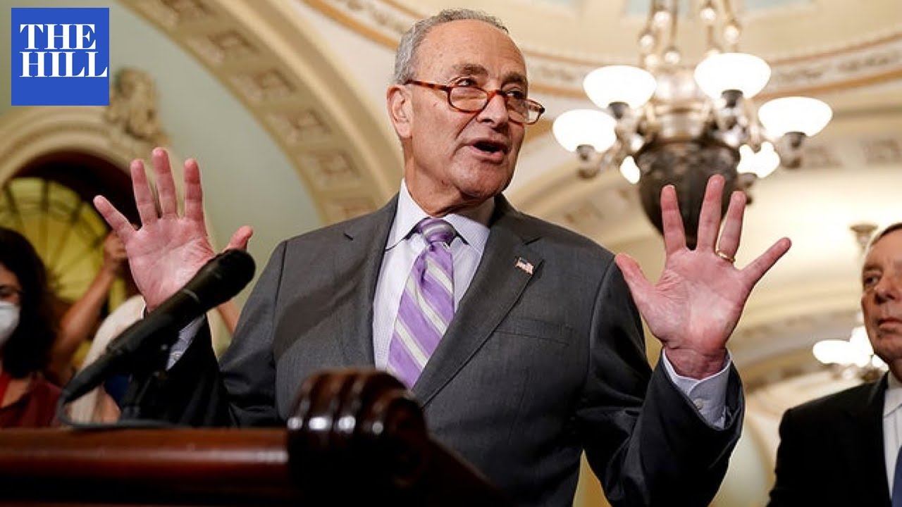 Schumer Delivers HOUR-LONG Speech On Voting Rights On Senate Floor ...