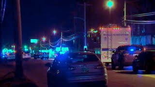 Person injured in police shooting
