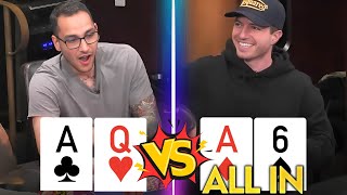 ACES for $100,850 at HIGH STAKES Live Cash Game