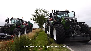 Fendt - John Deere - ++ / Gärreste Ausbringen - Spreading Digestate   2020  pt.1