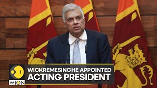 Sri Lankan PM Ranil Wickremesinghe takes over as acting President | Latest English News | WION