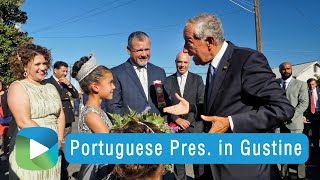 Portuguese President Marcelo Rebelo de Sousa Visits Gustine | Studio209