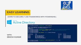 Learn to securely use Passwords with PowerShell