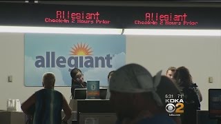 Allegiant Airlines Strands Passengers At Pittsburgh International