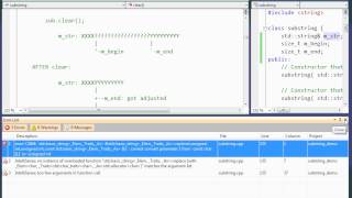 Week 10 The substring class assignment overview